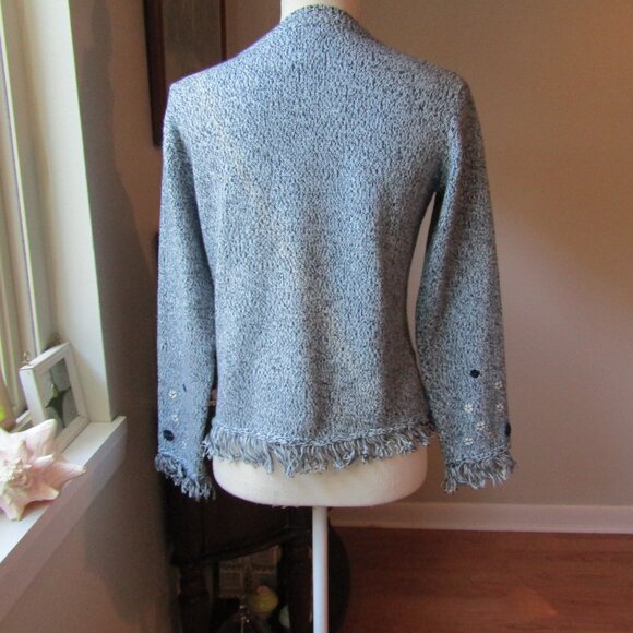 Coldwater Creek Button Embellished Cardigan Sweater XS - Picture 4 of 7